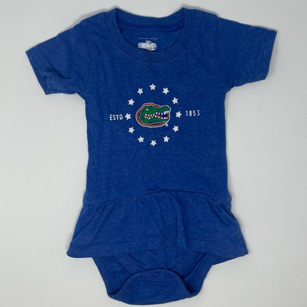 Florida Gators FL Blue Bodysuit Onesie